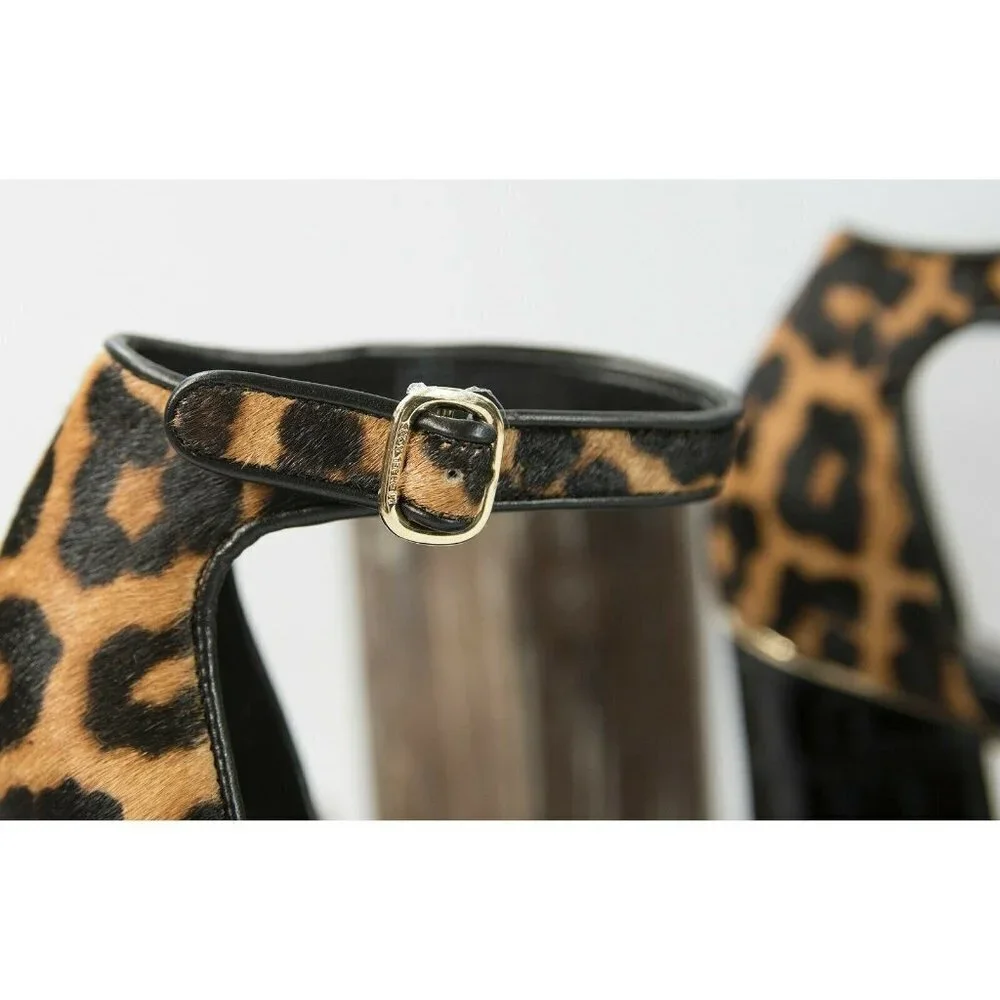 Michael Kors Amal Butterscotch Calf Hair Leather - Picture 3 of 8